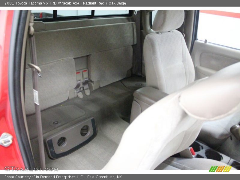 Radiant Red / Oak Beige 2001 Toyota Tacoma V6 TRD Xtracab 4x4