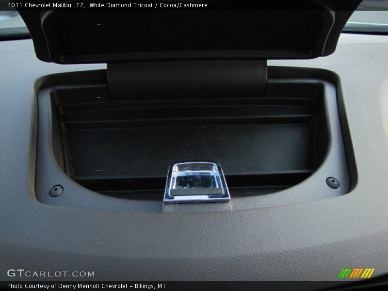 White Diamond Tricoat / Cocoa/Cashmere 2011 Chevrolet Malibu LTZ