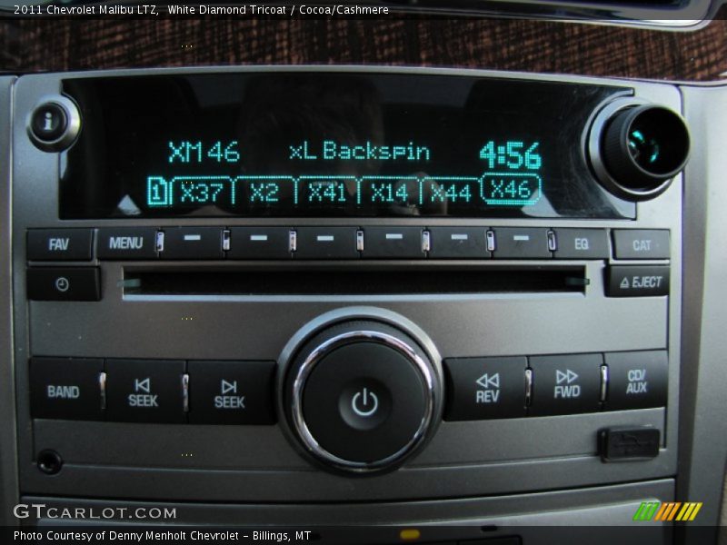White Diamond Tricoat / Cocoa/Cashmere 2011 Chevrolet Malibu LTZ