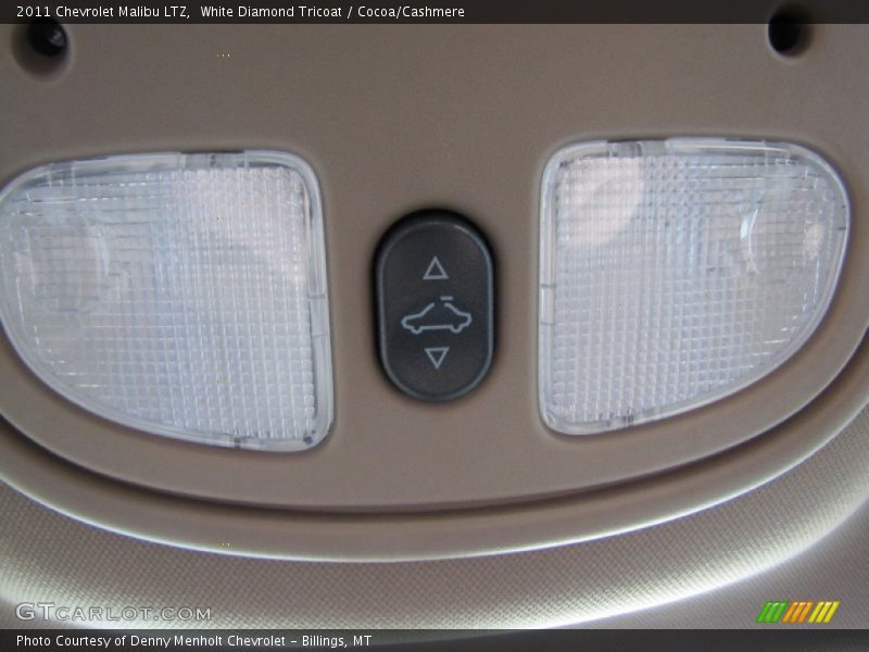 White Diamond Tricoat / Cocoa/Cashmere 2011 Chevrolet Malibu LTZ