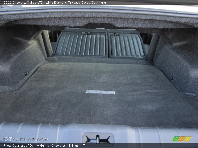White Diamond Tricoat / Cocoa/Cashmere 2011 Chevrolet Malibu LTZ