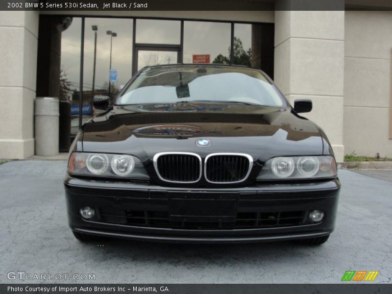 Jet Black / Sand 2002 BMW 5 Series 530i Sedan