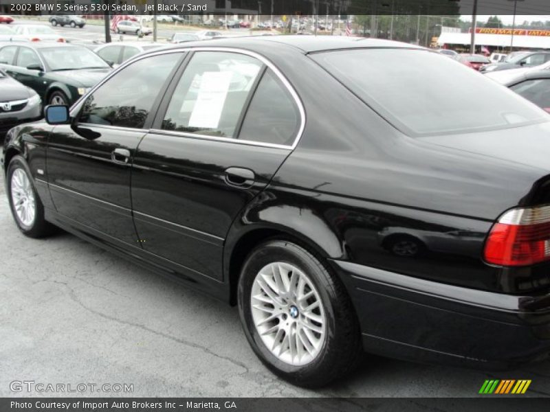 Jet Black / Sand 2002 BMW 5 Series 530i Sedan