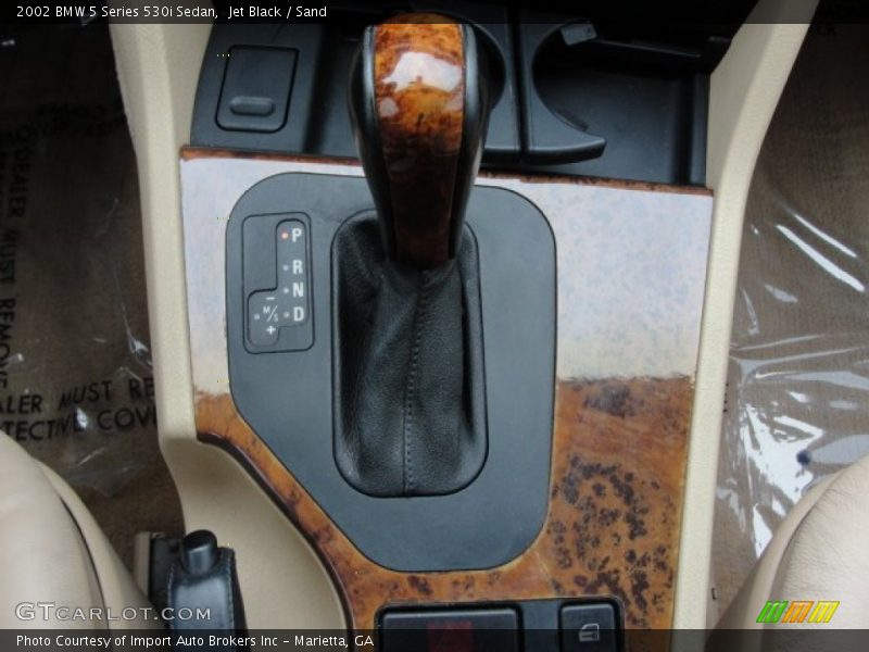 Jet Black / Sand 2002 BMW 5 Series 530i Sedan