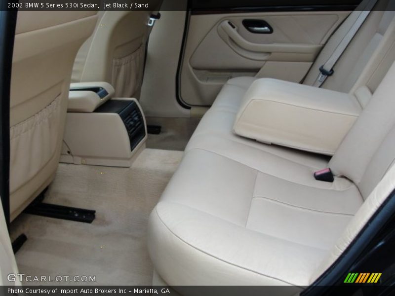 Jet Black / Sand 2002 BMW 5 Series 530i Sedan