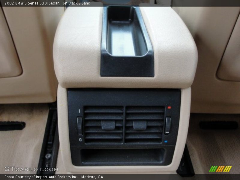 Jet Black / Sand 2002 BMW 5 Series 530i Sedan
