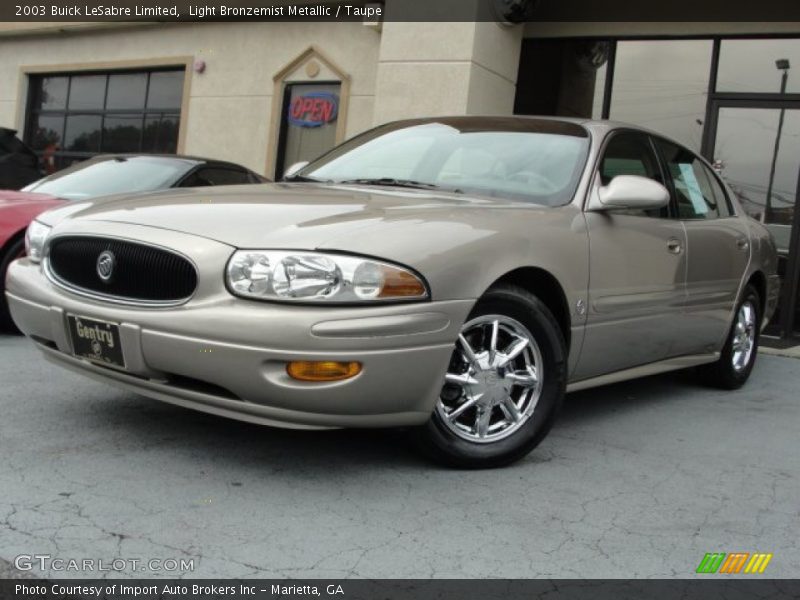 Light Bronzemist Metallic / Taupe 2003 Buick LeSabre Limited