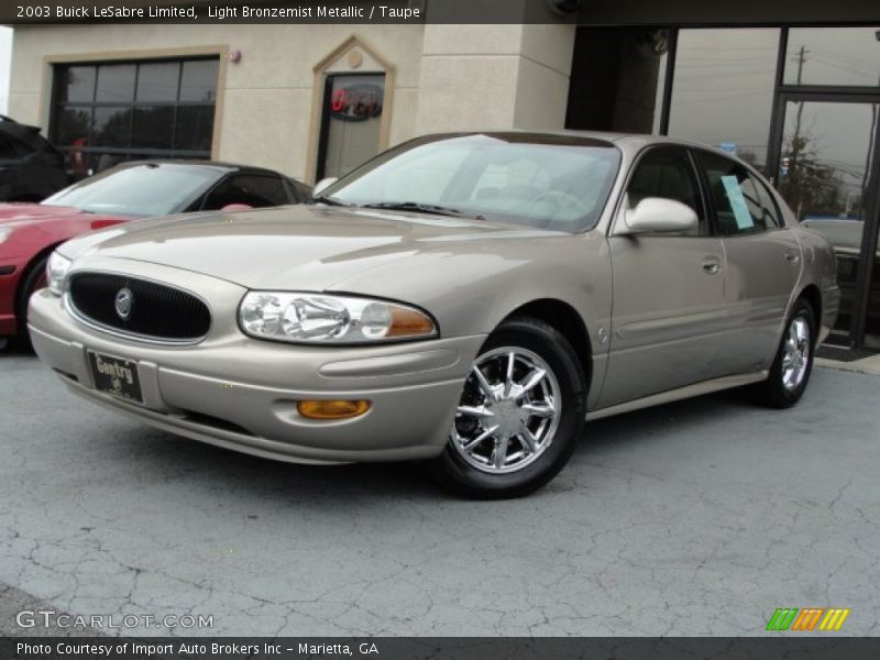 Light Bronzemist Metallic / Taupe 2003 Buick LeSabre Limited