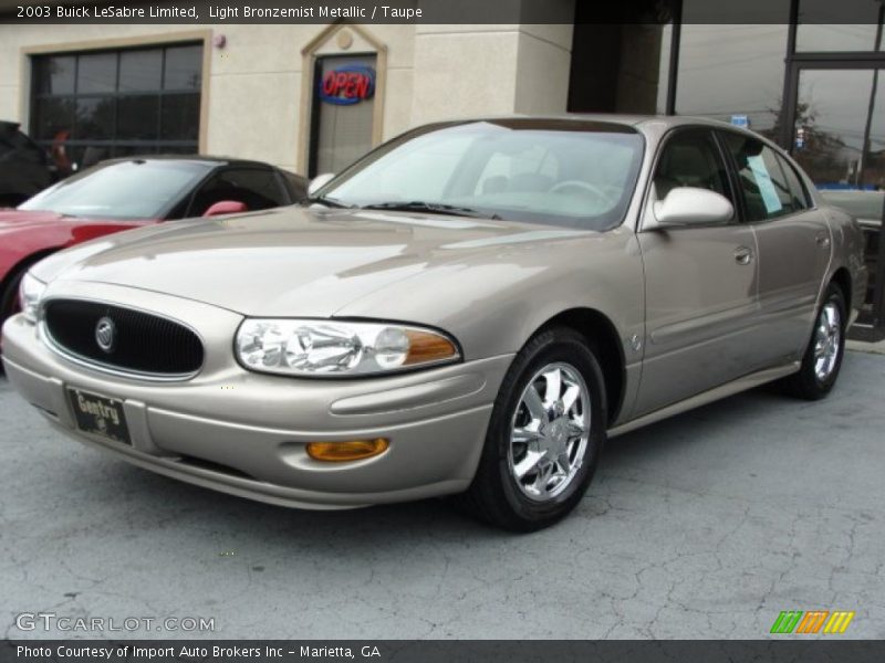 Light Bronzemist Metallic / Taupe 2003 Buick LeSabre Limited
