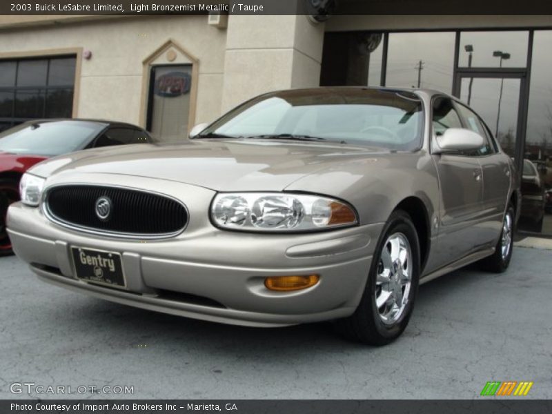 Light Bronzemist Metallic / Taupe 2003 Buick LeSabre Limited