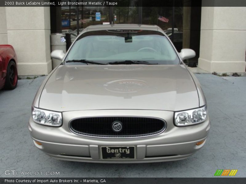 Light Bronzemist Metallic / Taupe 2003 Buick LeSabre Limited