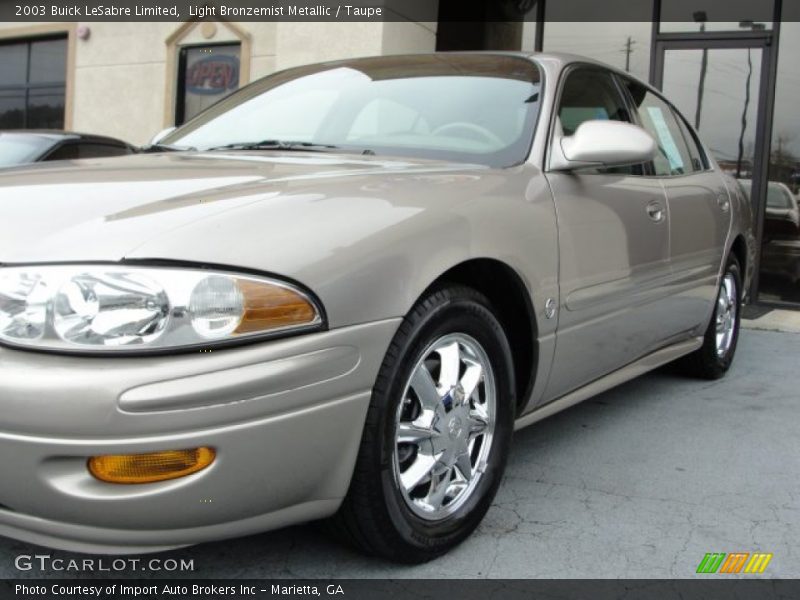 Light Bronzemist Metallic / Taupe 2003 Buick LeSabre Limited