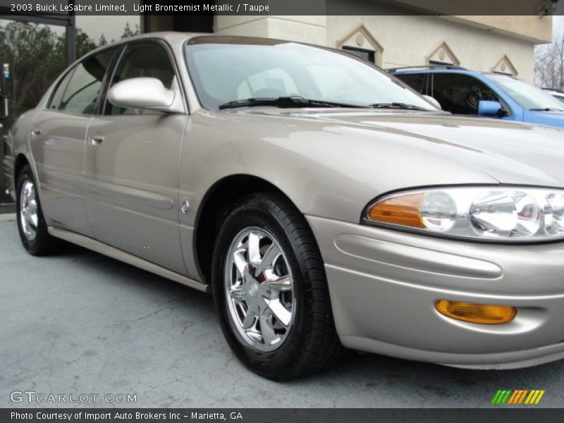 Light Bronzemist Metallic / Taupe 2003 Buick LeSabre Limited