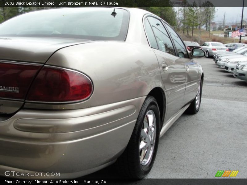 Light Bronzemist Metallic / Taupe 2003 Buick LeSabre Limited