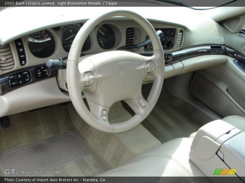 Light Bronzemist Metallic / Taupe 2003 Buick LeSabre Limited