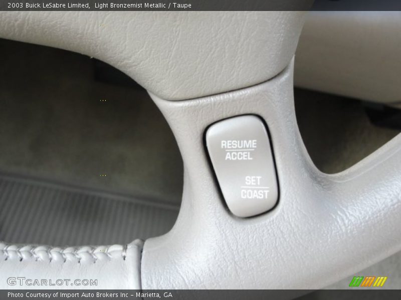 Light Bronzemist Metallic / Taupe 2003 Buick LeSabre Limited