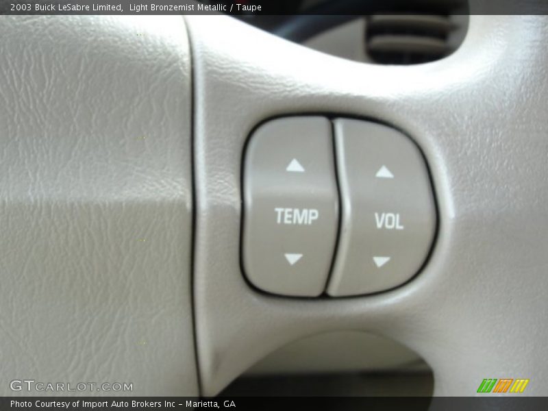 Light Bronzemist Metallic / Taupe 2003 Buick LeSabre Limited