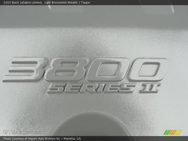 Light Bronzemist Metallic / Taupe 2003 Buick LeSabre Limited