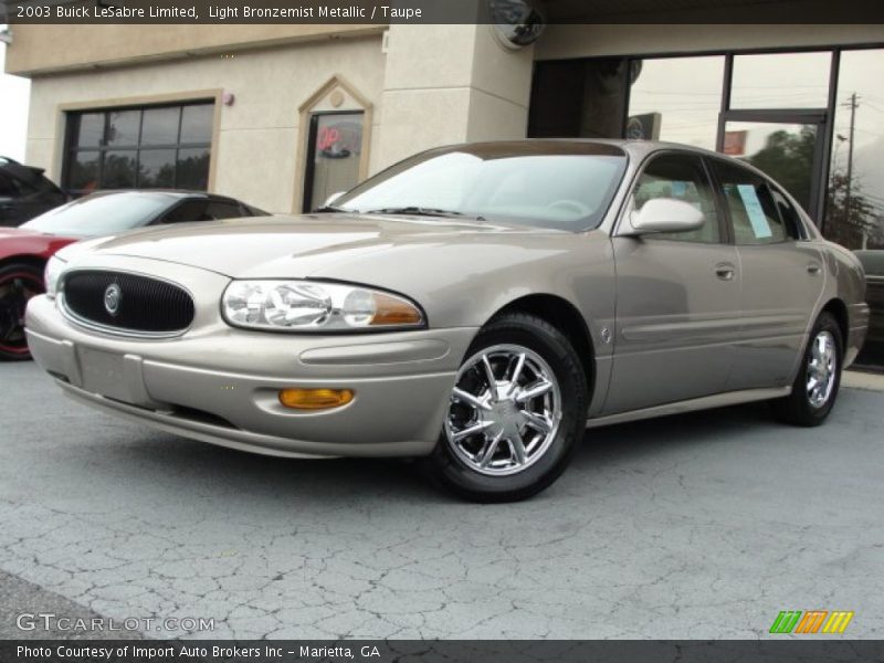 Light Bronzemist Metallic / Taupe 2003 Buick LeSabre Limited