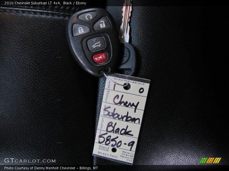 Black / Ebony 2010 Chevrolet Suburban LT 4x4