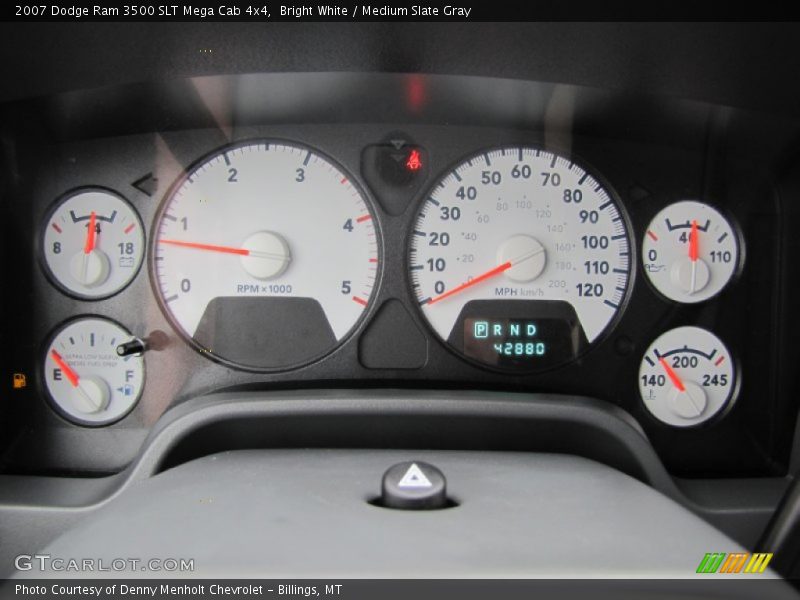  2007 Ram 3500 SLT Mega Cab 4x4 SLT Mega Cab 4x4 Gauges