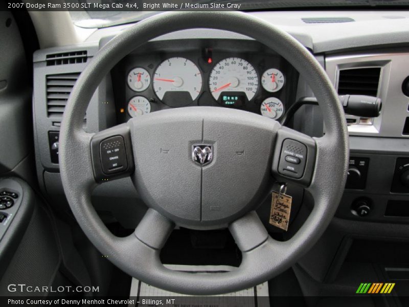  2007 Ram 3500 SLT Mega Cab 4x4 Steering Wheel