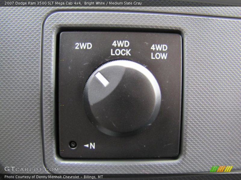 Controls of 2007 Ram 3500 SLT Mega Cab 4x4