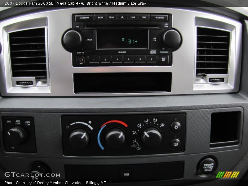 Controls of 2007 Ram 3500 SLT Mega Cab 4x4
