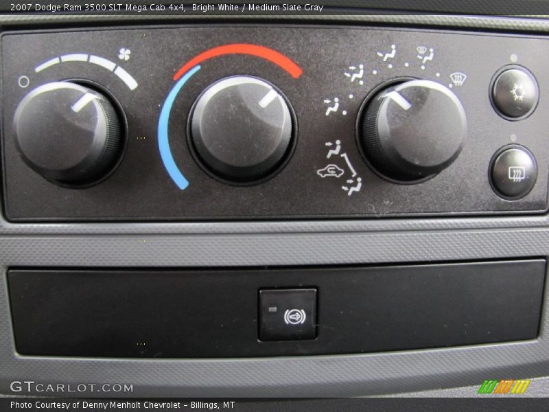 Controls of 2007 Ram 3500 SLT Mega Cab 4x4