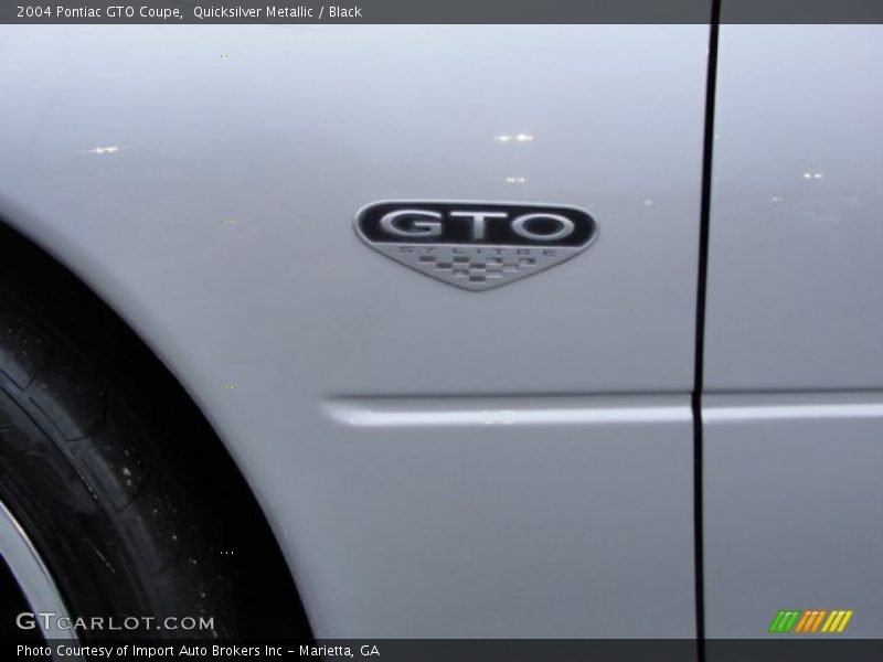  2004 GTO Coupe Logo
