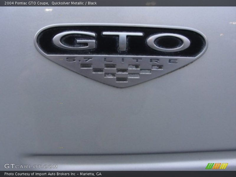  2004 GTO Coupe Logo