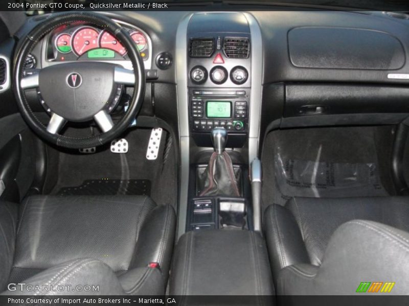 Quicksilver Metallic / Black 2004 Pontiac GTO Coupe