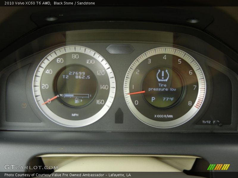 Black Stone / Sandstone 2010 Volvo XC60 T6 AWD