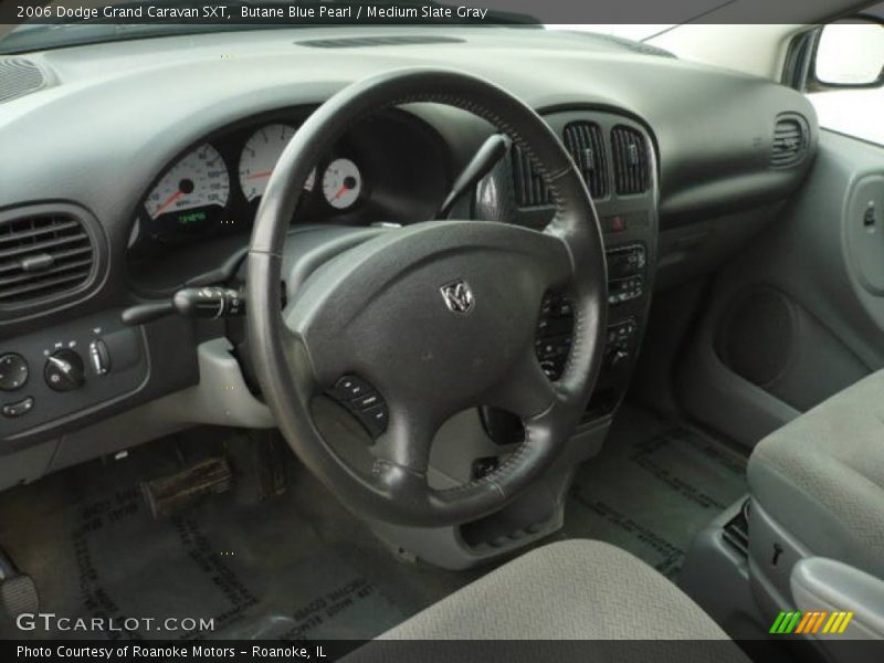 Butane Blue Pearl / Medium Slate Gray 2006 Dodge Grand Caravan SXT