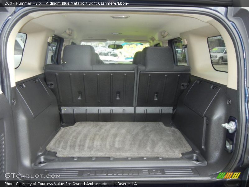 Midnight Blue Metallic / Light Cashmere/Ebony 2007 Hummer H3 X