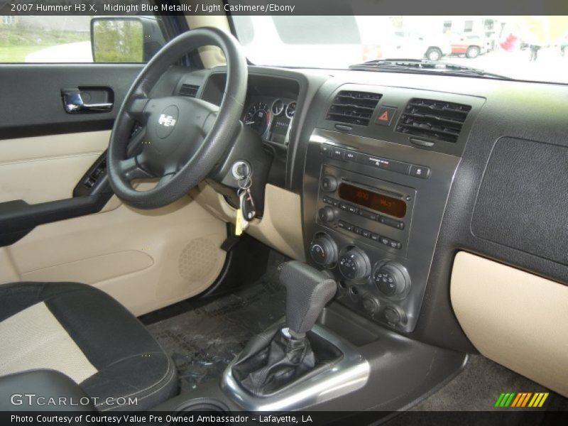 Midnight Blue Metallic / Light Cashmere/Ebony 2007 Hummer H3 X
