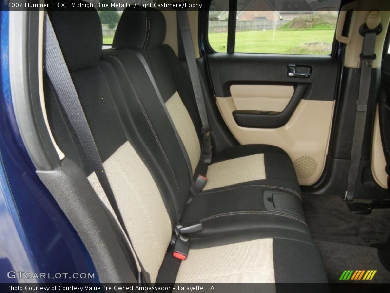 Midnight Blue Metallic / Light Cashmere/Ebony 2007 Hummer H3 X