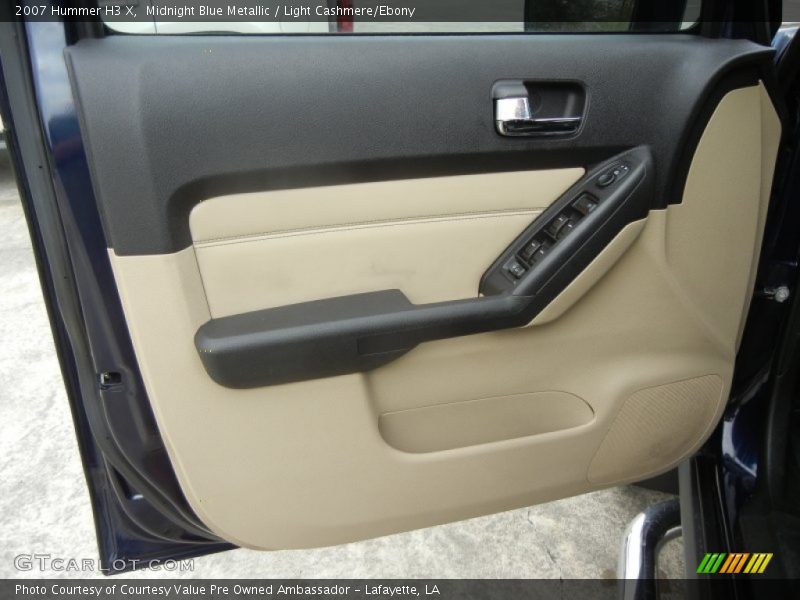 Midnight Blue Metallic / Light Cashmere/Ebony 2007 Hummer H3 X