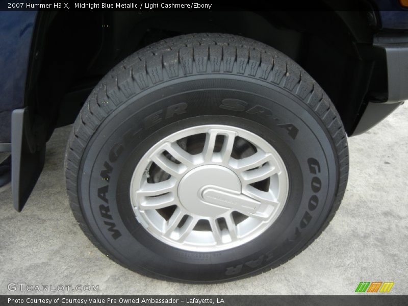 Midnight Blue Metallic / Light Cashmere/Ebony 2007 Hummer H3 X