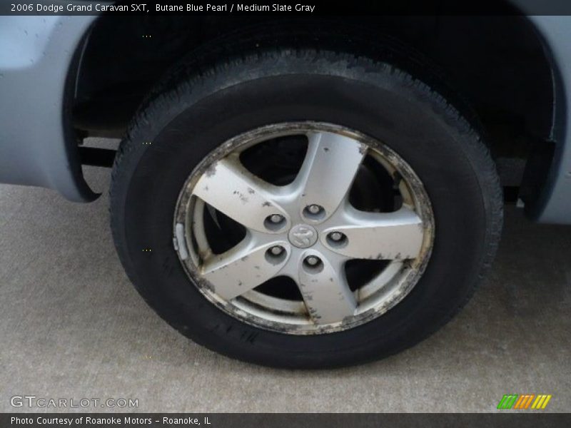 Butane Blue Pearl / Medium Slate Gray 2006 Dodge Grand Caravan SXT