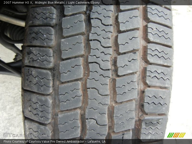 Midnight Blue Metallic / Light Cashmere/Ebony 2007 Hummer H3 X