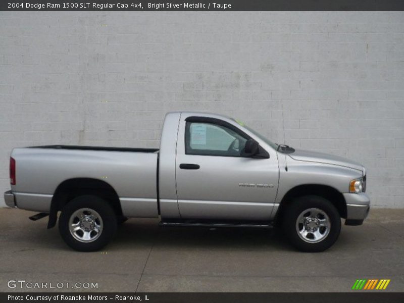 Bright Silver Metallic / Taupe 2004 Dodge Ram 1500 SLT Regular Cab 4x4