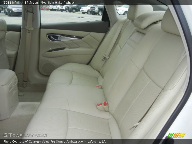 Moonlight White / Wheat 2011 Infiniti M 37 Sedan