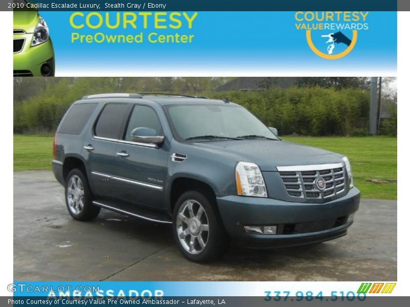 Stealth Gray / Ebony 2010 Cadillac Escalade Luxury