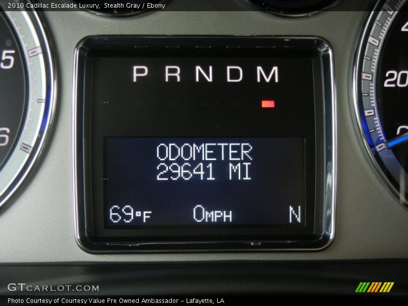 Stealth Gray / Ebony 2010 Cadillac Escalade Luxury