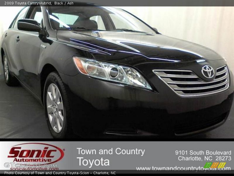 Black / Ash 2009 Toyota Camry Hybrid