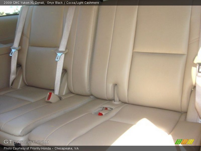 Onyx Black / Cocoa/Light Cashmere 2009 GMC Yukon XL Denali