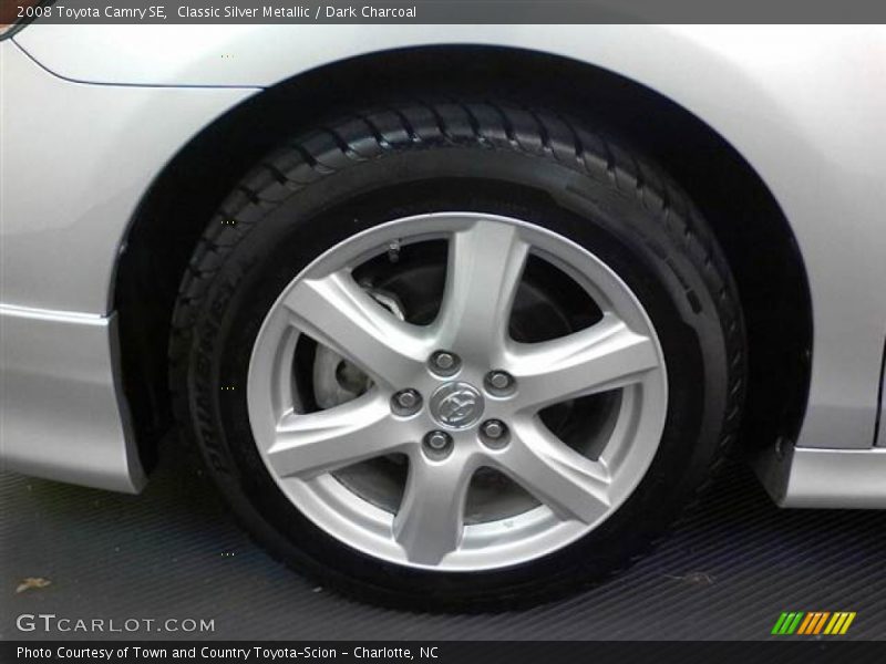 Classic Silver Metallic / Dark Charcoal 2008 Toyota Camry SE