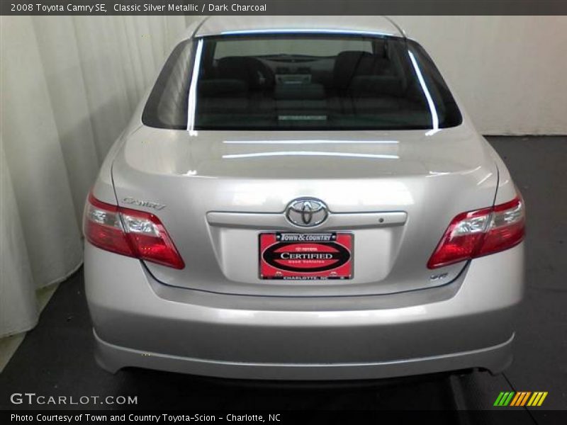 Classic Silver Metallic / Dark Charcoal 2008 Toyota Camry SE
