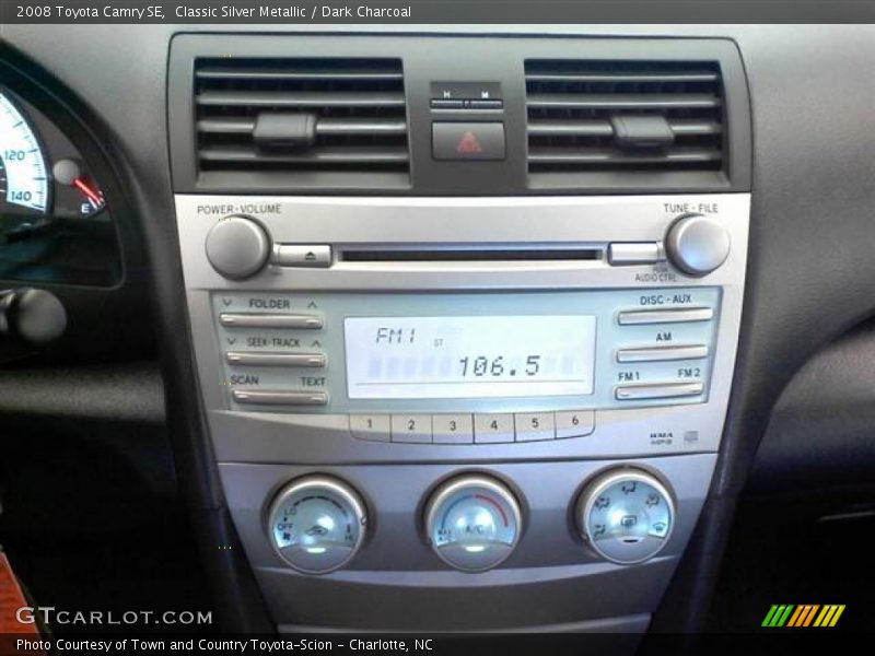 Classic Silver Metallic / Dark Charcoal 2008 Toyota Camry SE